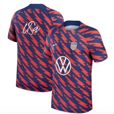 Nike USMNT 2023/24 Academy Pro Soccer VW Pre-Match Top Jersey Size M Team USA