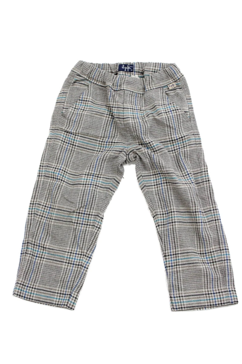 Pantalon Garçon IL GUFO Beige - 98% Coton, 2% élasthanne - Taille 4/5 Ans (8471AP) - Neuf Avec étiquettes