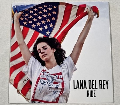 LANA DEL REY Ride Rare Limited Edition Promo 45 RPM Vinyl Single OOP