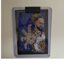 Stephen Curry Canvas Marketing The Gravity King Serial Numbered NBA Card 2026