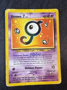 Unown [J] 38/53 WotC Promo