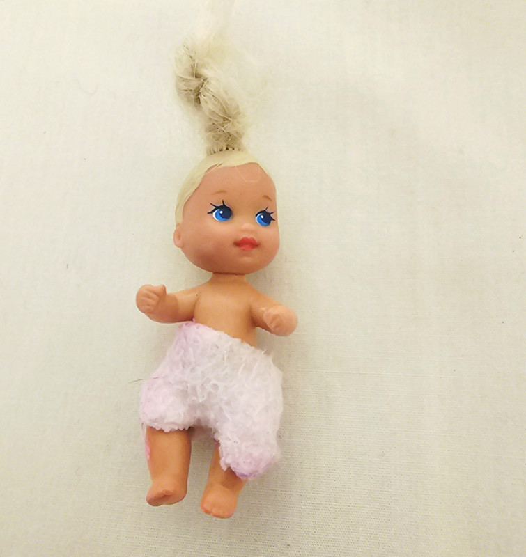 Vintage Barbie Baby Krissy Infant Doll  Long Hair