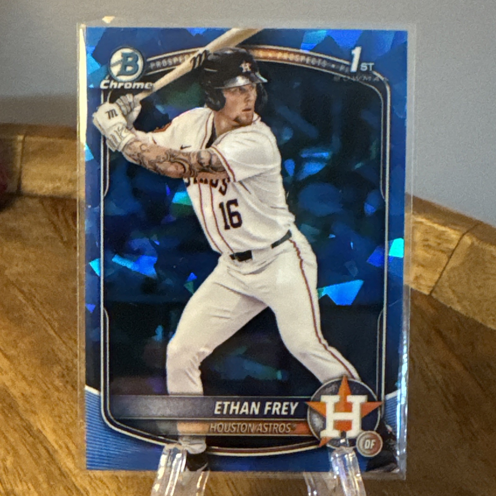 2025 Bowman Chrome Draft Sapphire Edition - Ethan Frey #BDC-67 (RC)