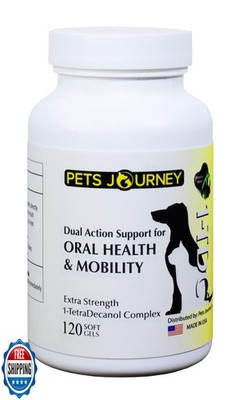 Pets Journey Mobility and Oral Health for Cats and Dogs - 1-TDC Dual Action S