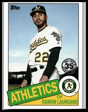 2020 Topps 1985 Topps Baseball 35th Anniversary #85-76 Ramon Laureano Oakland