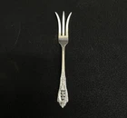 15.8g Sterling Silver ROSE POINT by Wallace Lemon Fork 5.5"