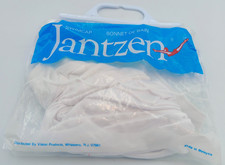 Vintage Jantzen Bonnet De Bain White Swim Bathing Cap New in Bag, See Desc.