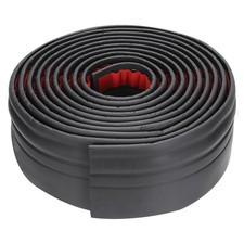 Rubber Baseboard Molding Trim, 3.86 Inch x 16.4 Feet, Black