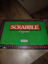 Vintage Scrabble Original Board Game - 1988 - Spears Games - Complete - Good