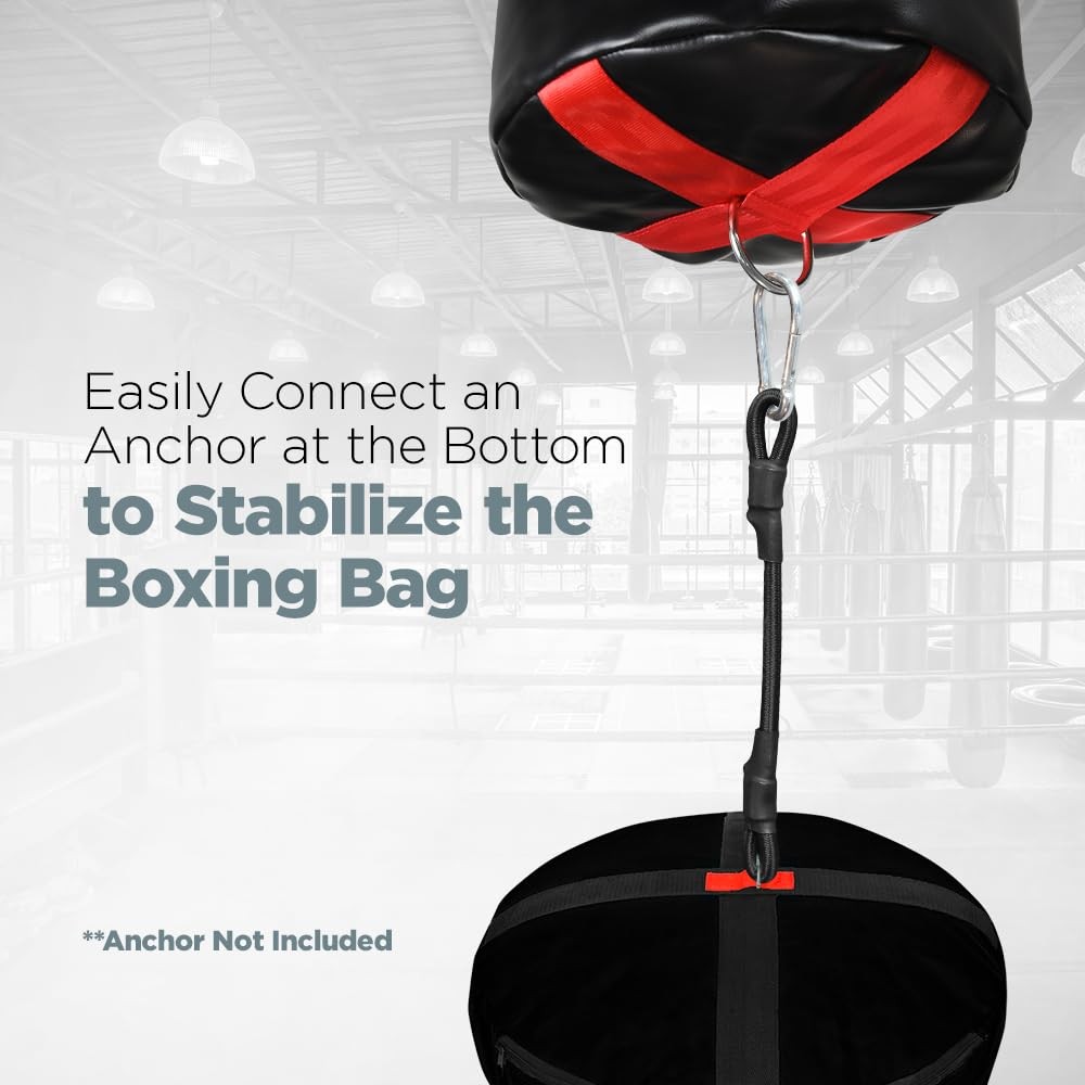 LoGest Boxing Bag - Hanging Punching Bag Sports Training Equipment - MMA,