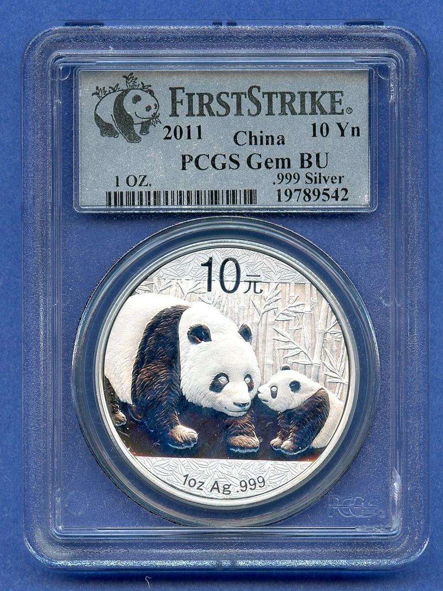 Chinese Panda PCGS 2011 Silver Bullion Coins for sale | eBay