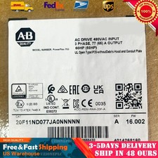 Allen-Bradley 20F11ND077JA0NNNNN PowerFlex 753 77A AC Drive US Free Tax