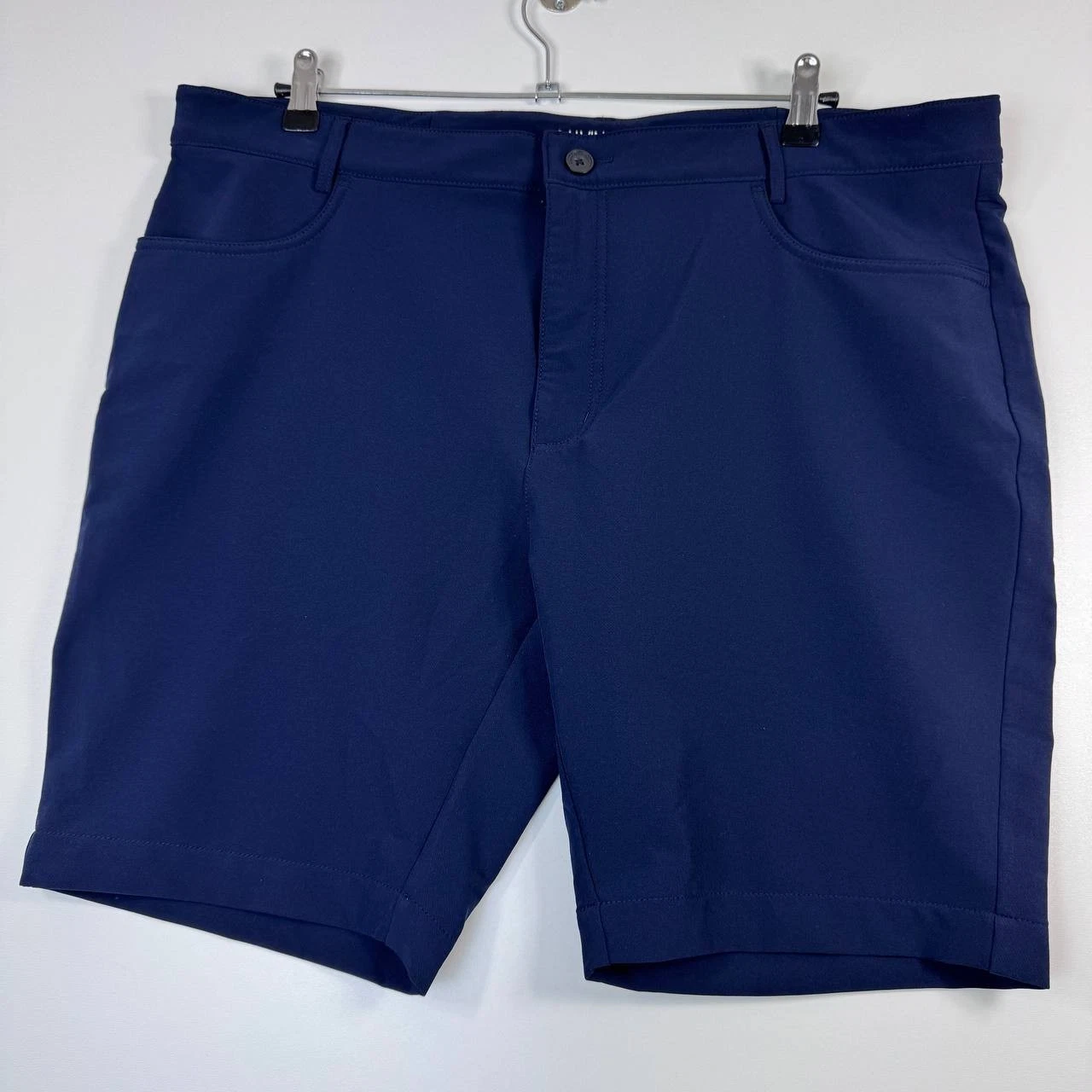 Calvin Klein Golf Mens Shorts Blue Performance Stretch Casual Size W40