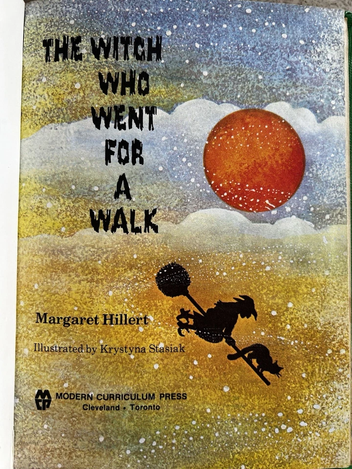 Ведьма, которая пошла на прогулку Маргарет Хиллерт в твердом переплете 1981 - Изображение 2 из 2