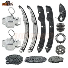 For Jaguar XJR XF XFR XK XKR F-Pace F-Type Superchar 3.0L 5.0L Timing Chain Kit