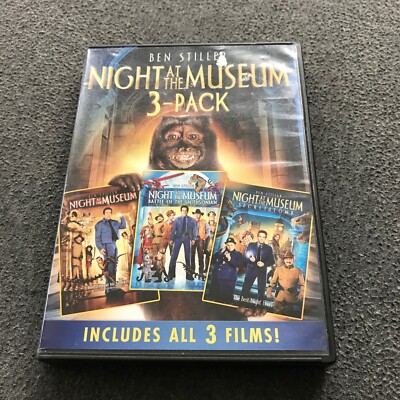 Night at the Museum: 3-Movie Collection (DVD) | eBay
