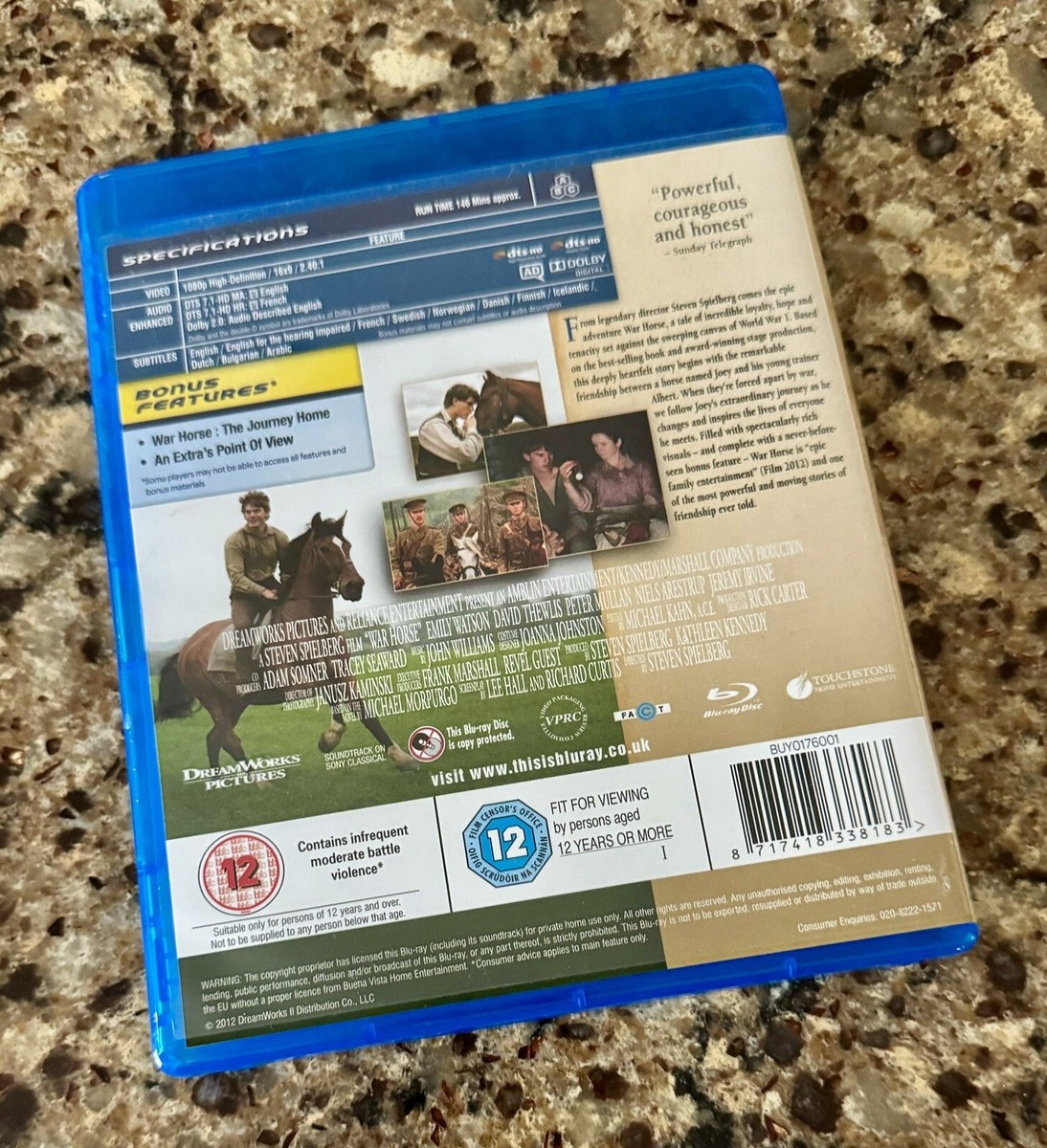 War Horse (Blu-ray) 8717418338183| eBay