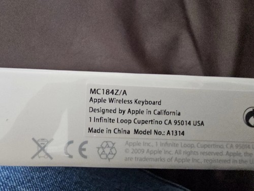 GENUINE BRAND NEW APPLE MAGIC KEYBOARD A13 14 WIRELESS BLUETOOTH IN ORIGINAL BOX - Bild 11 von 17