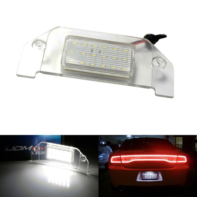SUPER BRIGHT LED License Plate Light Lamp For Dodge Charger Challenger 20062014 eBay