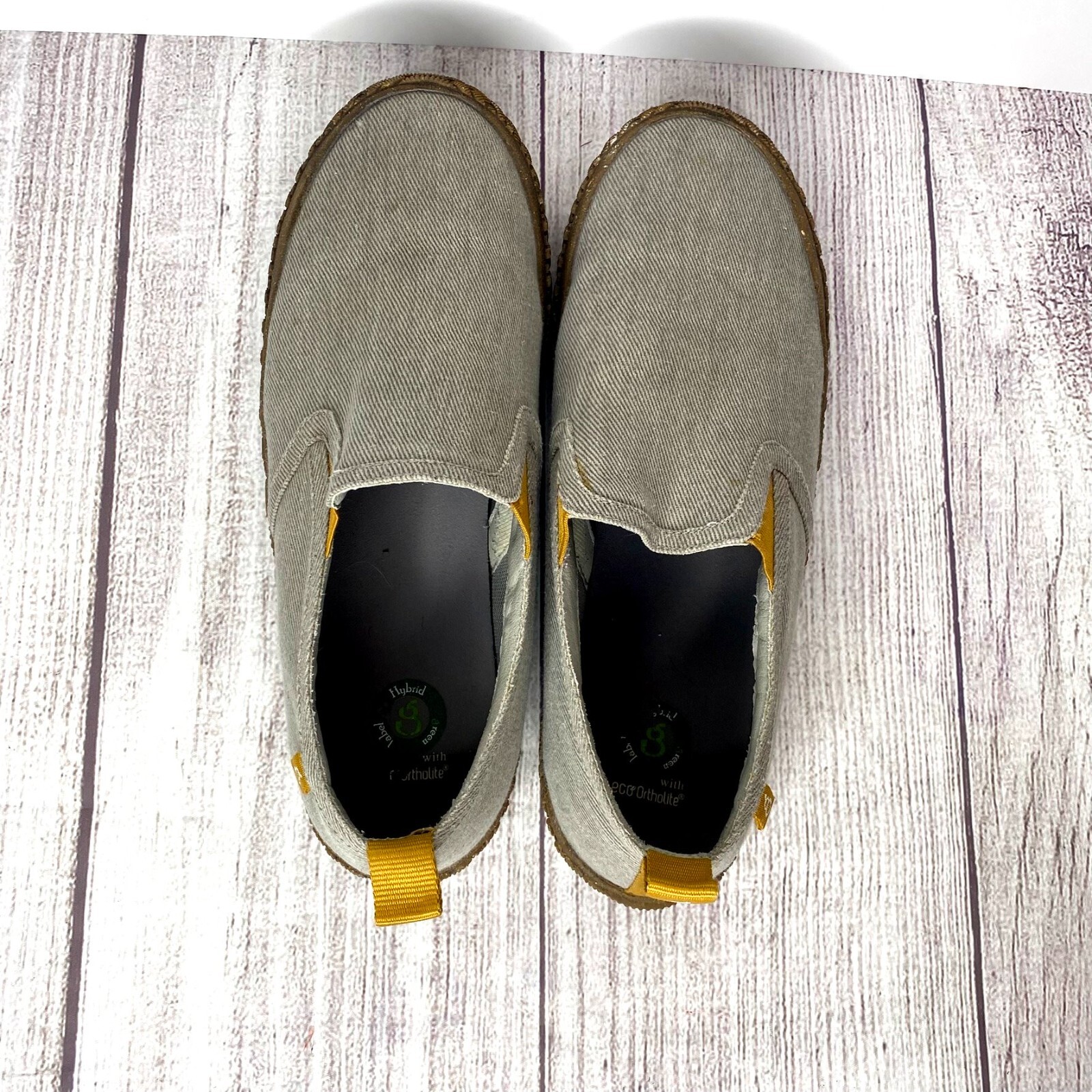 SAOLA Hybrid Green Label Eco Ortholite marrone chiaro suola gomma piedi nudi uomo 12 HGL3029