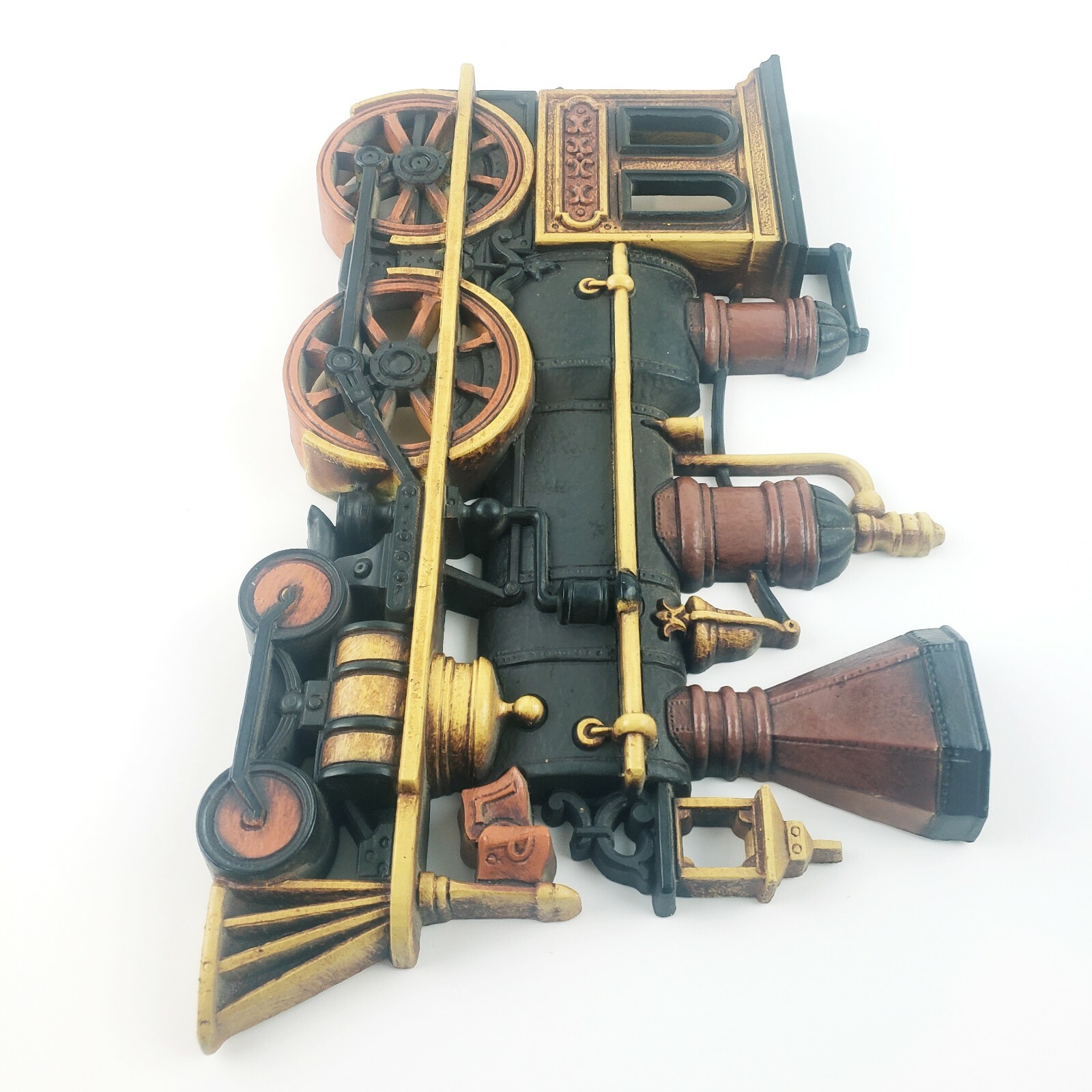 VTG Homco TRAIN ENGINE WALL PLAQUE ©1975 Dart Industries Made in USA