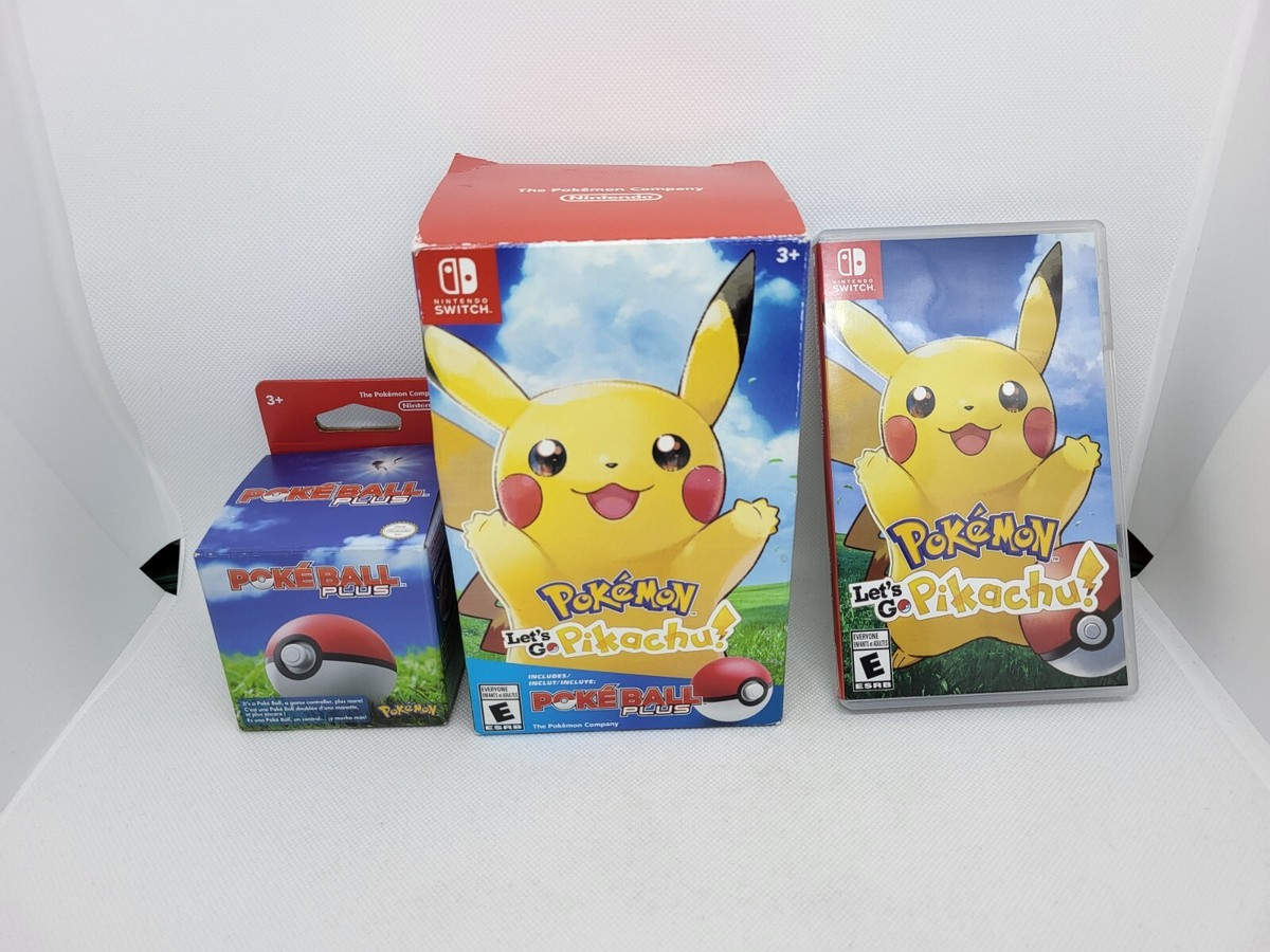 Lets Go Pikachu Pokeball Switch Nintendo Switch Console Pokemon