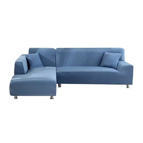 2pcs Sofa Cover L Shape Couch Slipcover Stretch Soft 2+2/2+3/3+3/3+4 Seater - Bild 18 von 23
