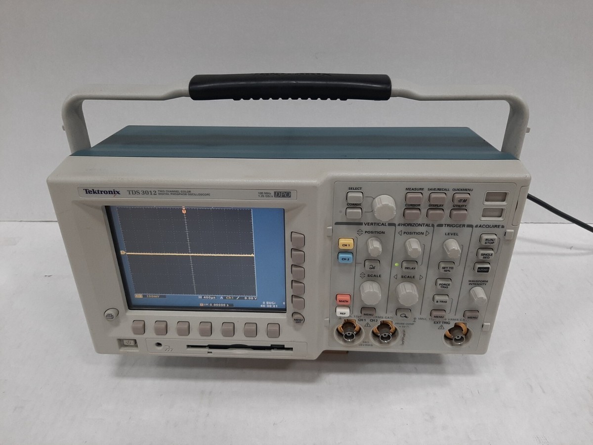 Tektronix TDS3012 100mHz 2-Channel Digital Oscilloscope for sale