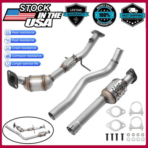 OEM Front & Rear Catalytic Converter Set Fit Ford Transit Connect 2.0L 2010-2013 - Picture 1 of 20