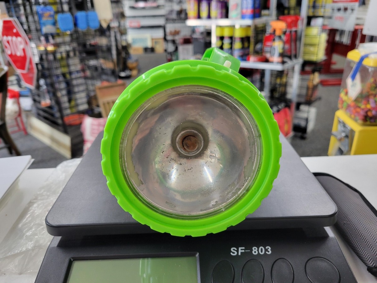 Vintage Little Sprout Jolly Green Giant Flashlight. For Parts Or