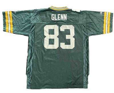 Vintage Reebok Green Bay Packers NFL Football #83 Terry Glenn