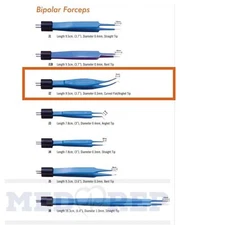 Ellman Surgitron J2 Bipolar Forceps - REUSABLE