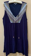 Love Delirious Dress, PLUS Size 2X, Navy, Sleeveless, Lined