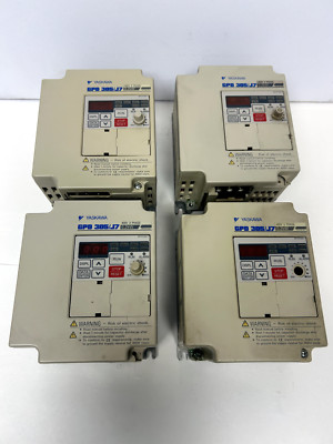 YASKAWA GPD 305/J7 CIMR-J7AM40P2 VFD 1 LOT OF 4 UNITS