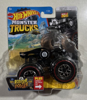 NEW 2022 Hot Wheels Monster Truck RODGER DODGER Treasure Hunt