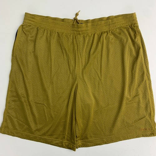 Reebok Athletic Shorts Mens XXL Gold 