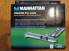 Manhattan FireWire PCI Card, 3 External and 1 Internal Ports 167901