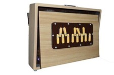 SUPER FINE QUALITY - TEAK WOOD - BIG SIZE 15" X 10" X 3" SHRUTI BOX 440hz