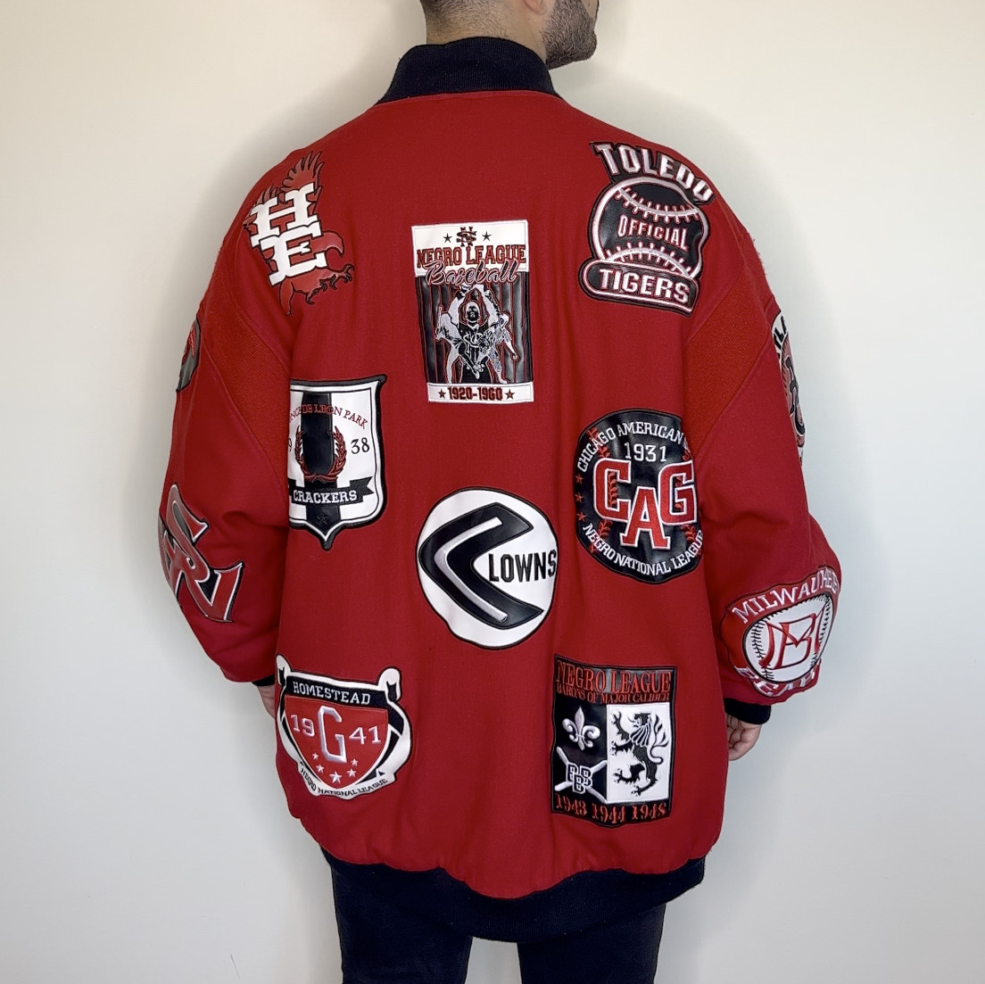 Vintage Authentic Patch Negro League Headgear Bas… - image 7