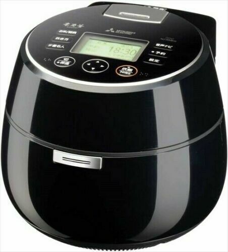 MITSUBISHI ELECTRIC IH Rice Cooker 5.5cups KAMADO NJ-AWB10-B Black - Picture 1 of 1