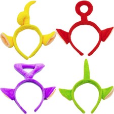 Teletubbies Laa laa Po Dipsy Tinky Winky Head Band Dress Up Costume Accessory