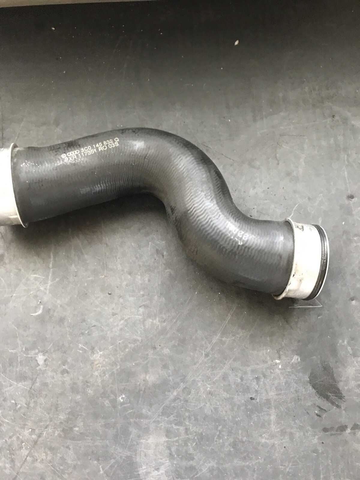 VW PASSAT CC AUDI TURBO INTERCOOLER CONNECTOR PRESSURE HOSE 3C0 145 832