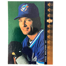 Paul Molitor 1994 SP Card #44 MLB Toronto Blue Jays