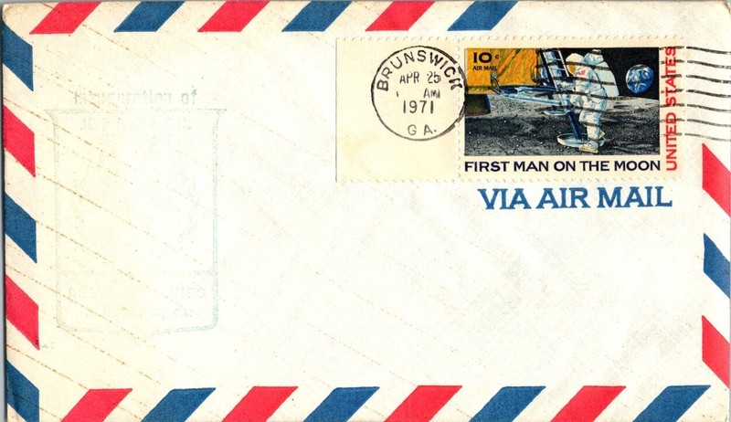Delta Airlines First Flight Brunswick Georgia - Augusta Georgia - DC-9 - 1971