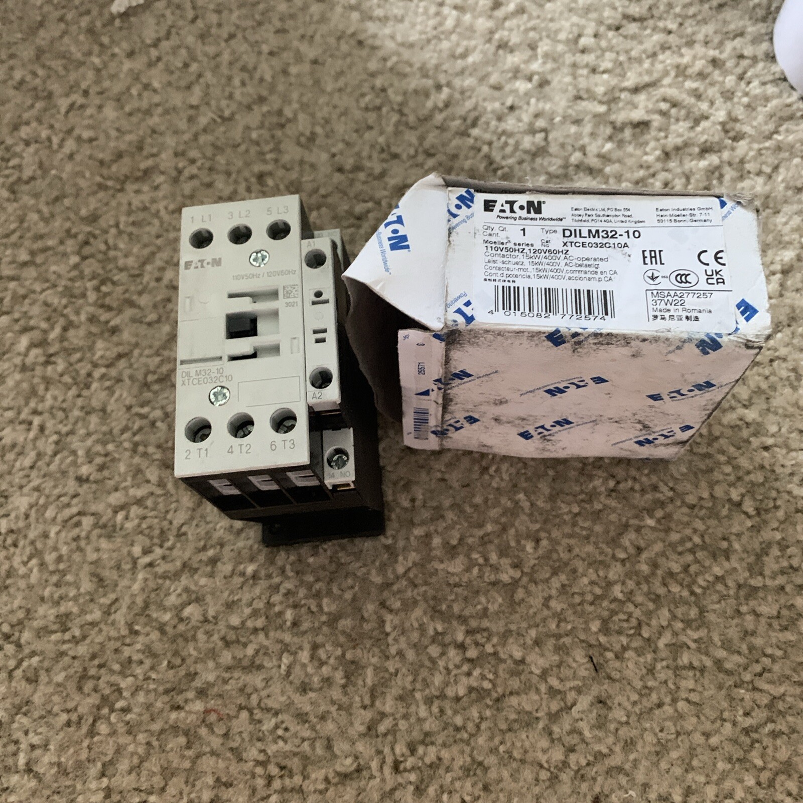 EATON DILM3210(RDC24) Contactor See Pics eNotary