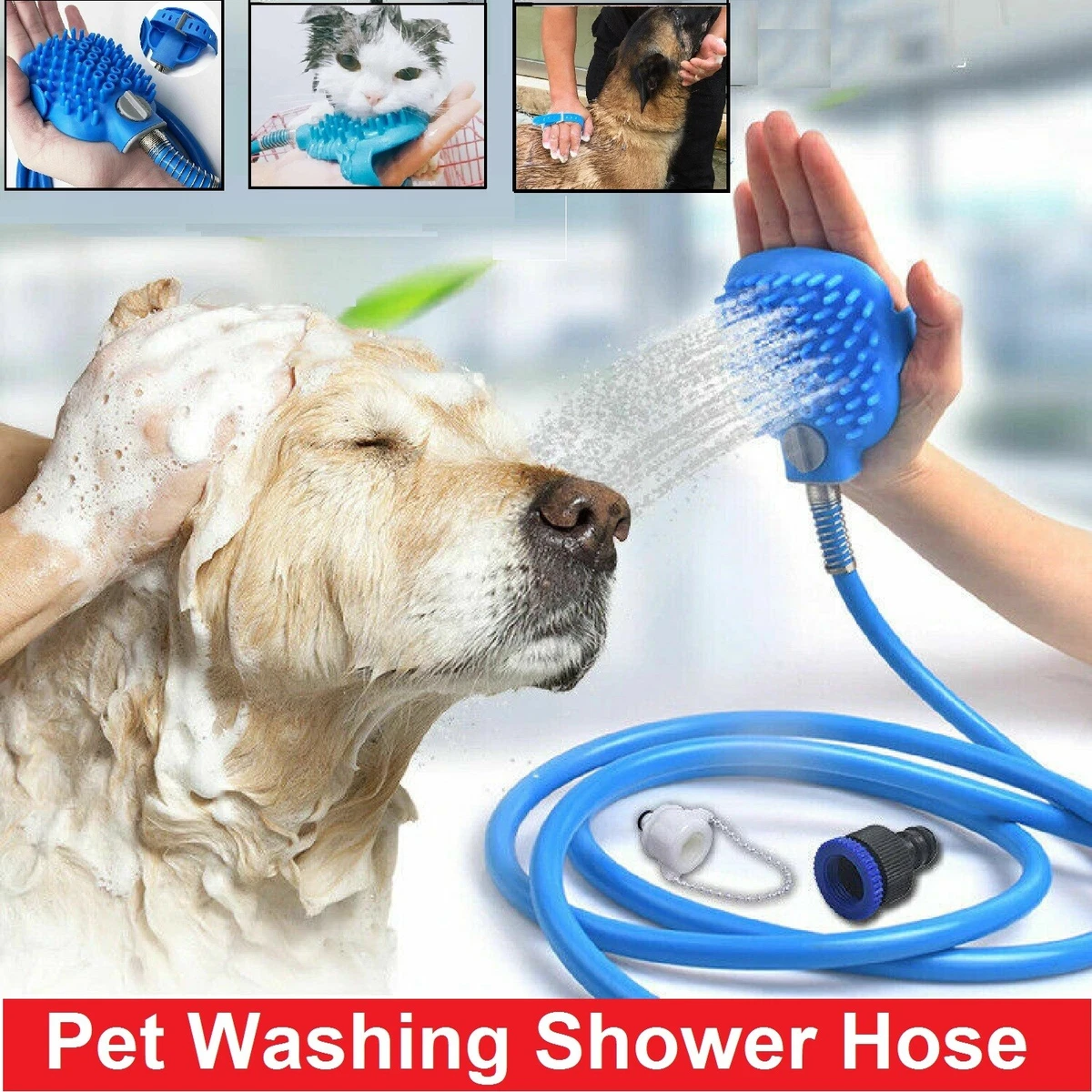 Dog wash hose attachment 2025