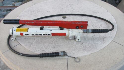 SPX Power Team Hydraulic Hand Pump Potra Power Enerpac Hose Couplers