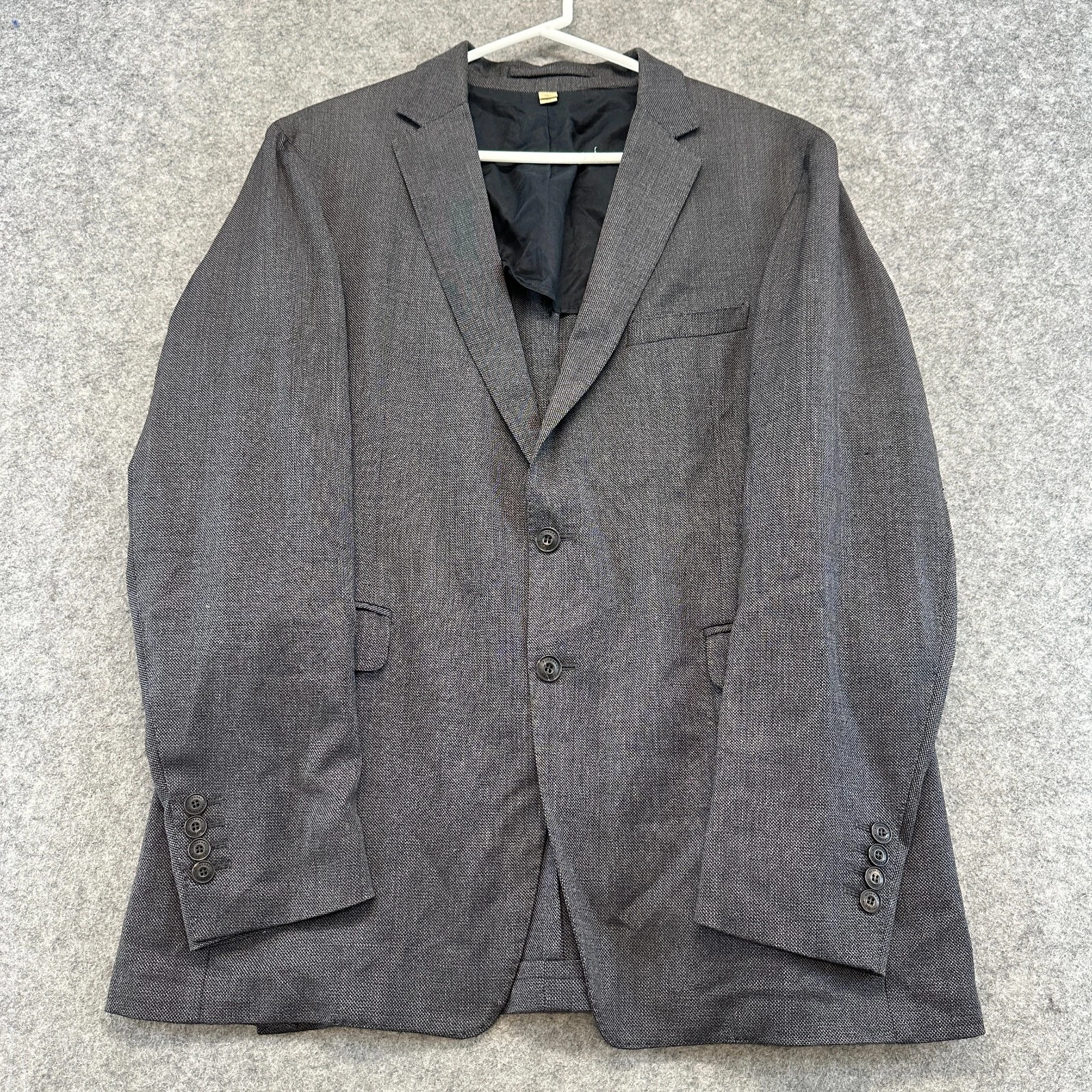 Burberry Blazer Uomo 44R Grigio Pura Lana Tuta Giacca Business Sport Cappotto Italia