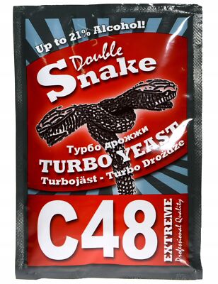 Double Snake C48 EXTREME Destillierhefe bis zu 21 %