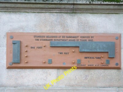 Foto 6x4 Standardmaße Indikator, Stadtkammern, Glasgow diese Plakette c2015